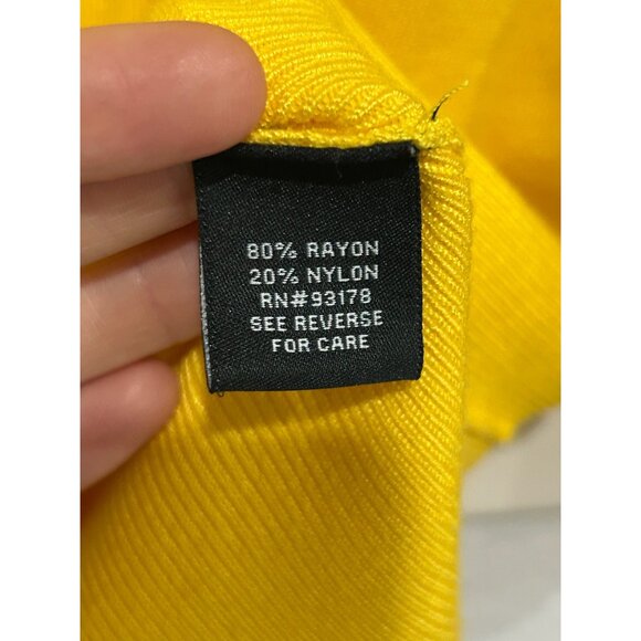 Premise Womens Yellow Cardigan Sweater With Button Detailing Size XL - Picture 6 of 9